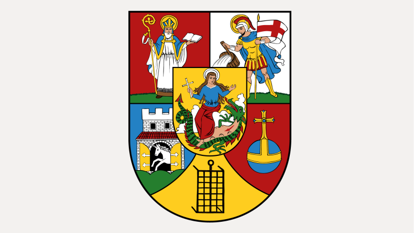 copyright: Grafik: WStLA / CC BY 4.0 Wappen des 5. Bezirks