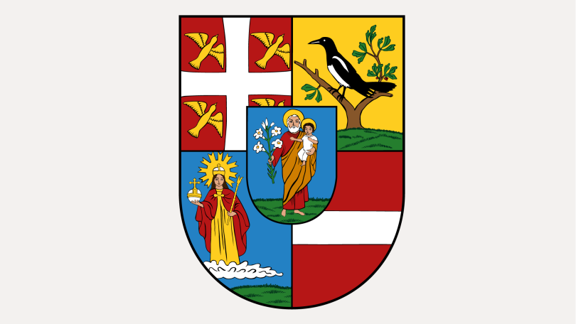 copyright: Grafik: WStLA / CC BY 4.0 Wappen des 8. Bezirks