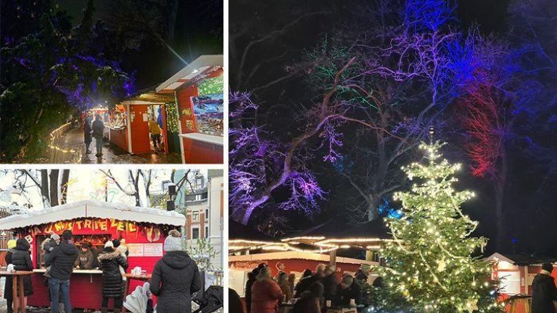 copyright: Weihnachtsmarkt im Türkenschanzpark Fotocollage Weihnachtsmarkt im Türkenschanzpark