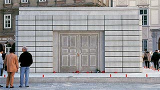 copyright: Wien Tourismus/Reinhard Mandl Schoa monument by Rachel Whiteread at Judenplatz