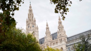 Auenansicht des Wiener Rathaus