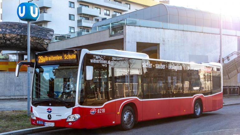 Bus der neuen Linie 28A