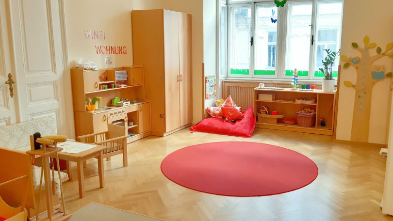 copyright: KIWI - Kinder in Wien Innenbereich Kindergarten Spiegelgasse 13