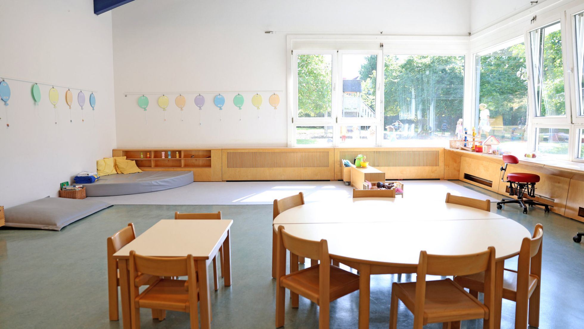 copyright: MA10/VOTAVA Innenbereich Kindergarten Pastinakweg 12