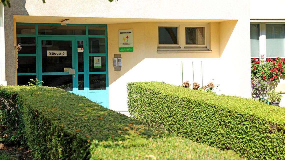 Gebäude Kindergarten 1220 Wagramer Straße 98