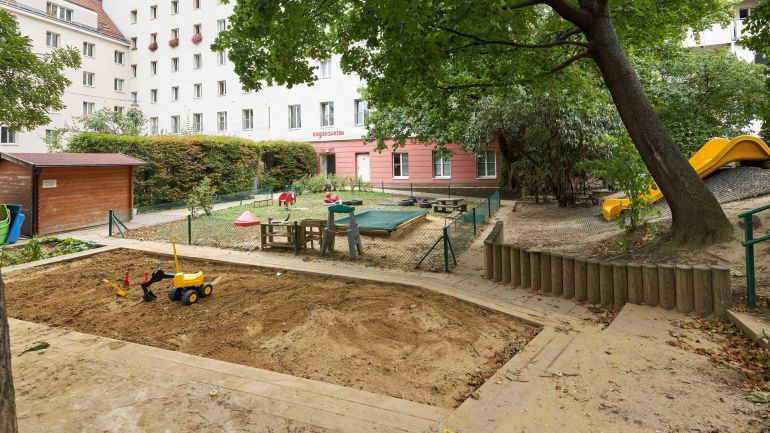 Außenbereich Kindergarten 1030 Landstraßer Hauptstraße 92-94