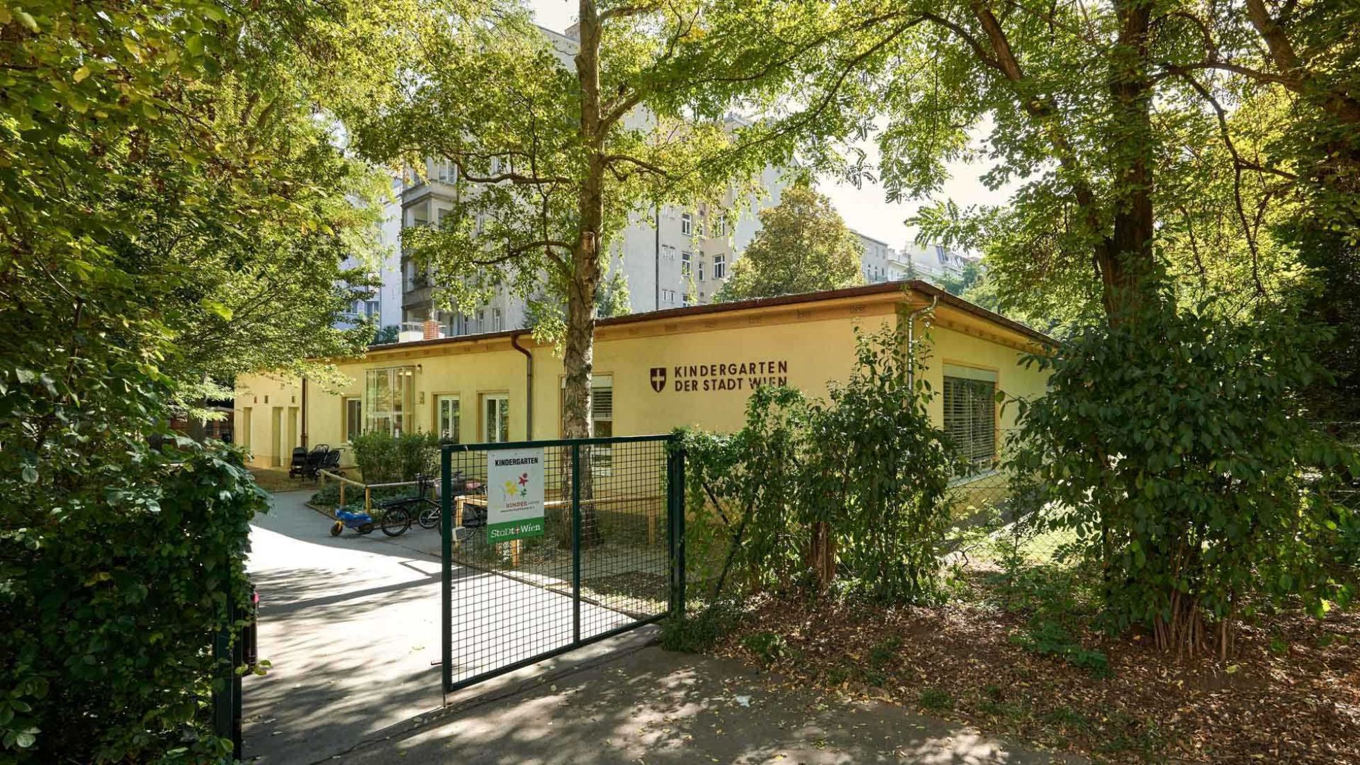 copyright: MA10/Markus Wache Gebäude Kindergarten Rainergasse 23-25