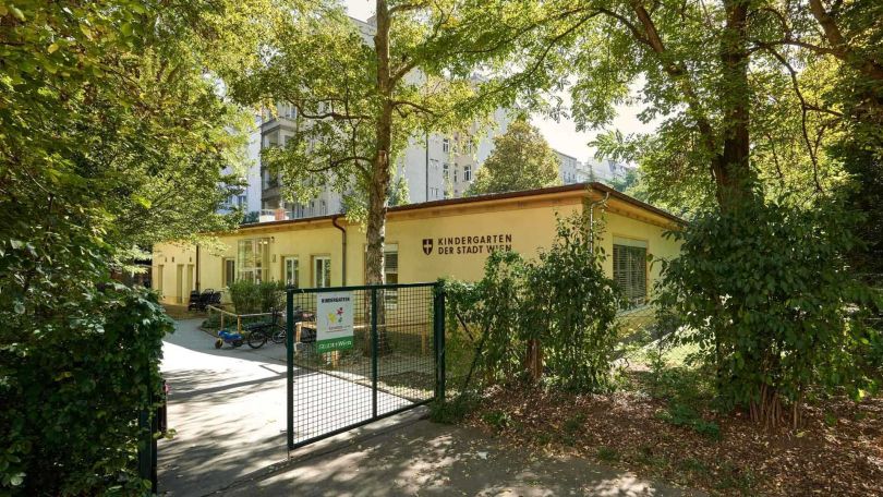 copyright: MA10/Markus Wache Gebäude Kindergarten Rainergasse 23-25