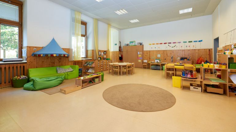 Innenbereich Kindergarten 1070 Faßziehergasse 3