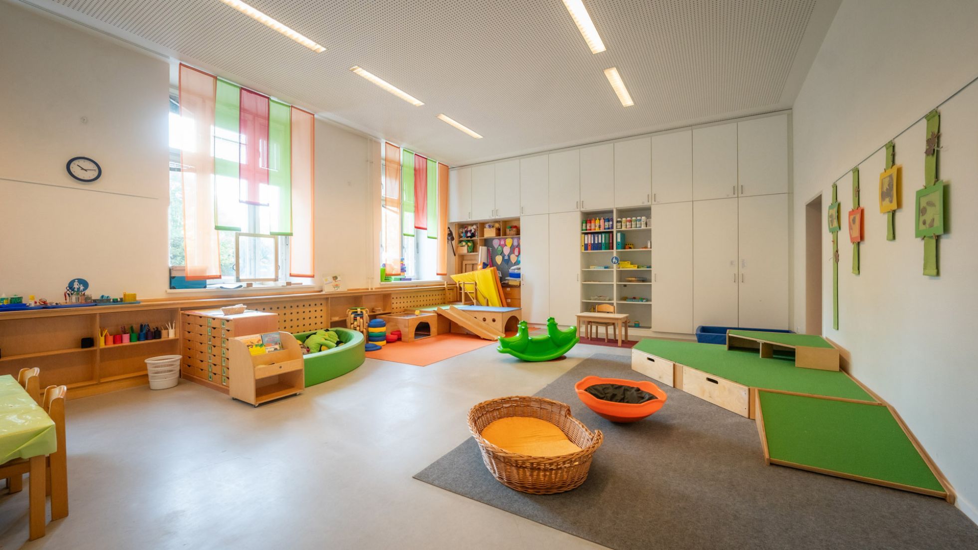 copyright: MA 10/ DAVID BOHMANN Innenbereich Kindergarten Haebergasse 1