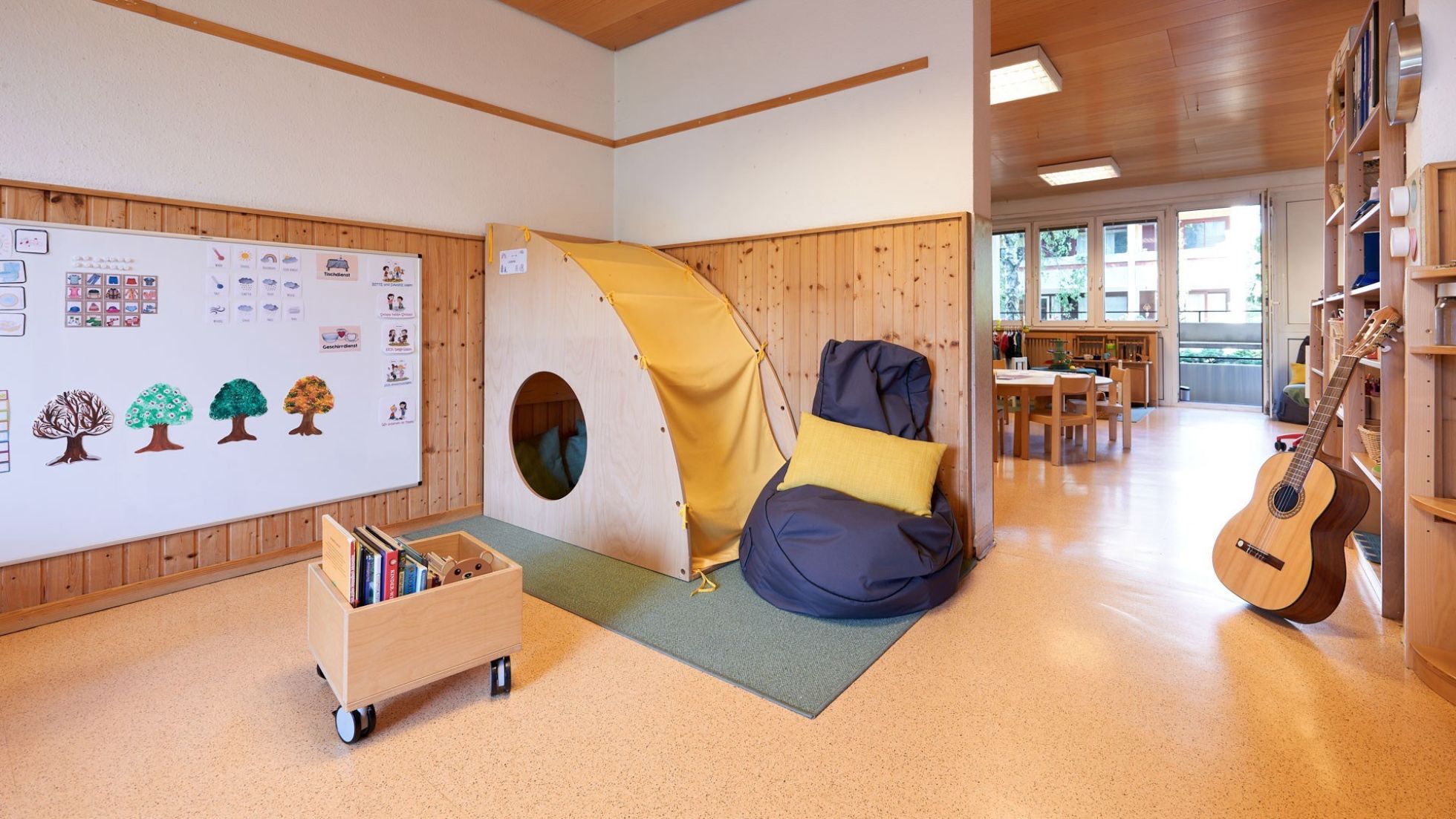 copyright: MA10/Markus Wache Innenbereich Kindergarten Klitschgasse 31