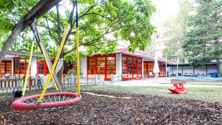 Außenansicht Kindergarten Ottakringer Straße 202