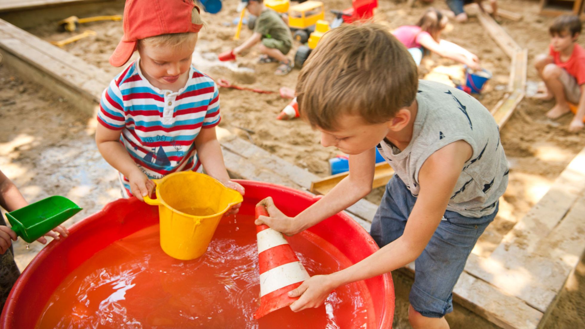 copyright: Hütteldorf - Nikolausstiftung, Stefan Knittel Gebäude Kindergarten Hüttelbergstraße 1B
