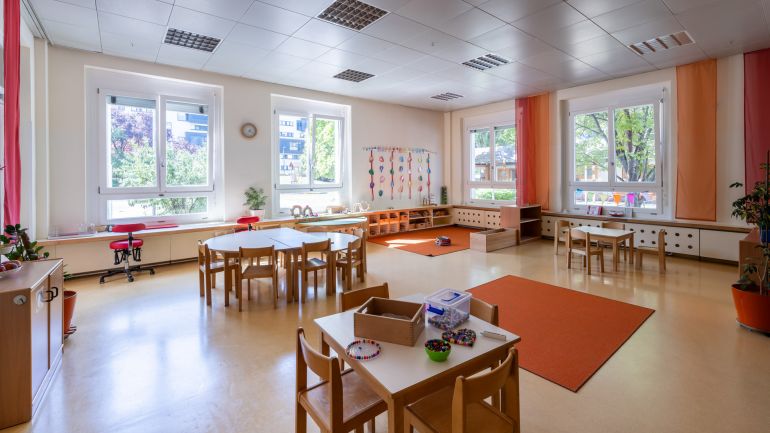 Innenbereich Kindergarten 1020 Engerthstraße 152a