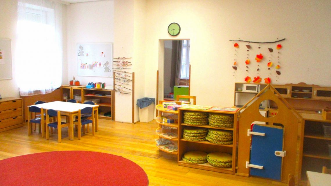 Innenbereich Gruppenraum Kindergarten 1130_Bergheidengasse 4