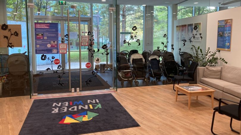 copyright: KIWI - Kinder in Wien Gebäude Kindergarten Stella-Klein-Löw-Weg 13