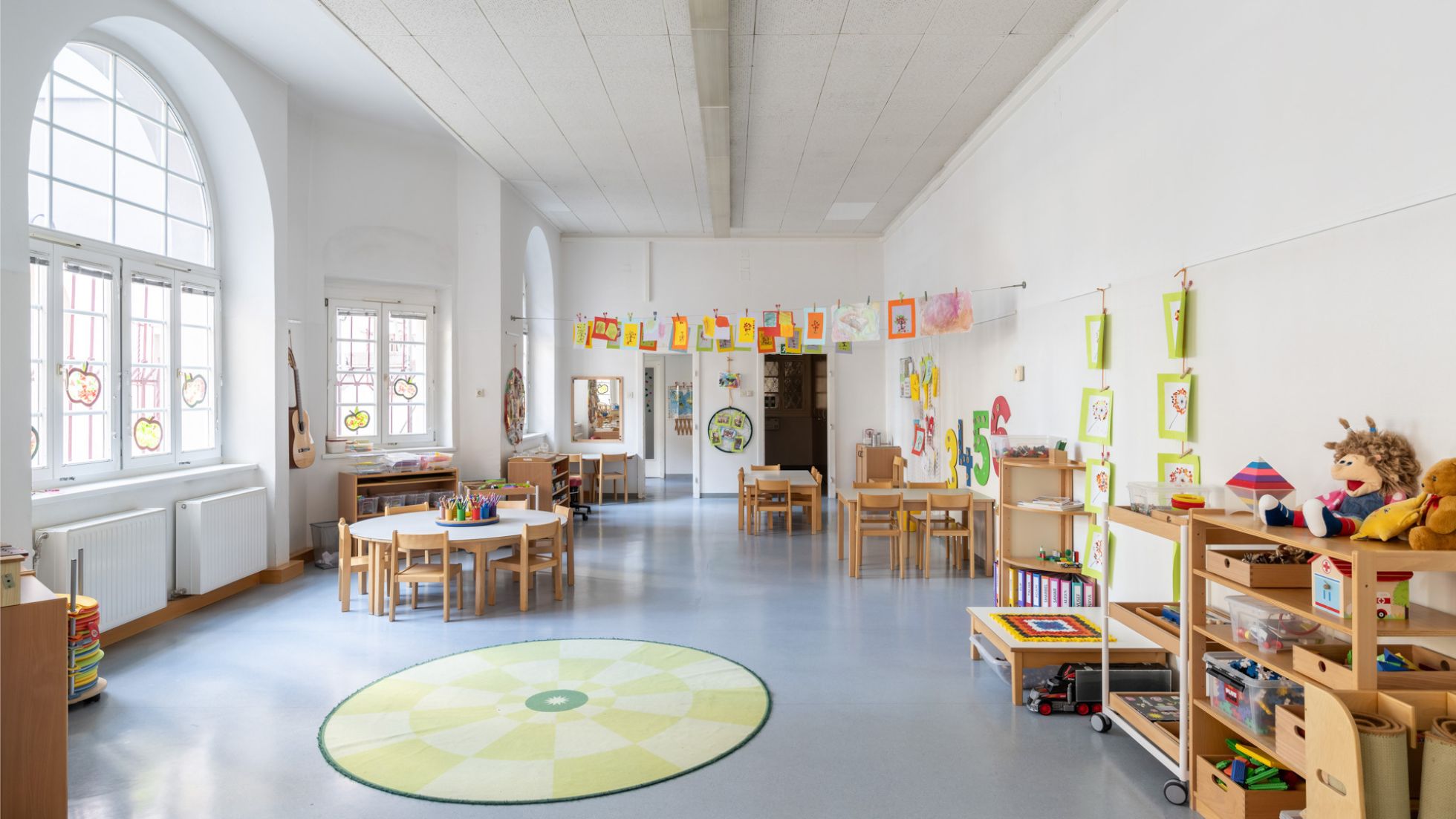 copyright: MA 10/Johannes Wiedl Innenbereich Kindergarten Stöbergasse 14