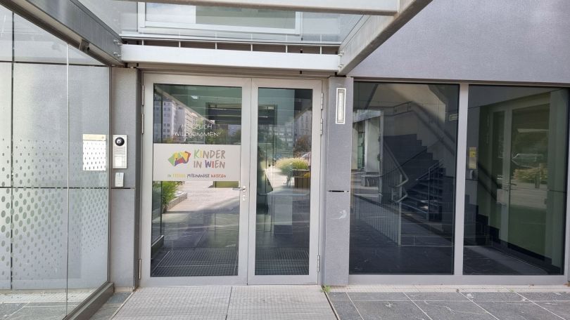 copyright: KIWI - Kinder in Wien Gebäude Kindergarten Friedrich-Wilhelm-Raiffeisen-Platz 1