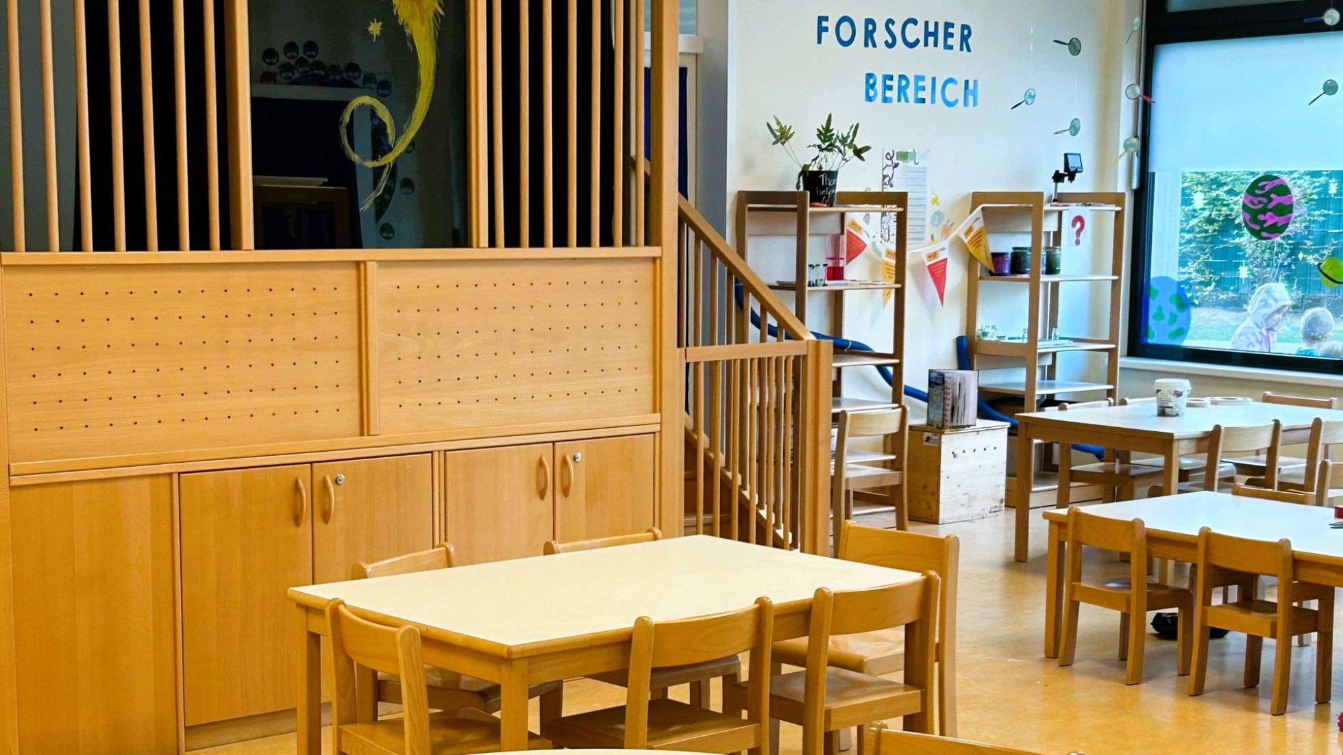 Innenbereich Kindergarten 1090 Althanstraße 39-45