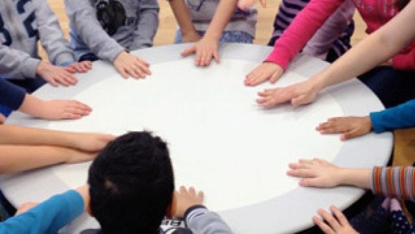 copyright: Johann Bucher Kinder beim Trommeln