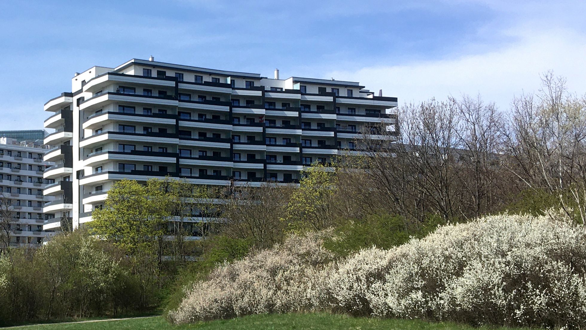 Großer, moderner Neubau