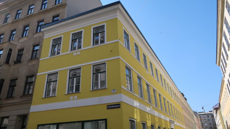 Gebäude in der Bernardgasse