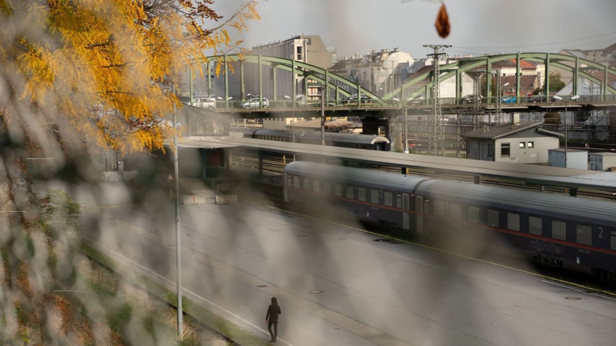 copyright: Clara Maria Fickl Brücke über Gleise