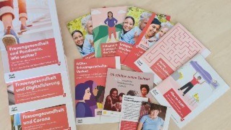 copyright: Wiener Programm für Frauengesundheit aufgelegte Druckwerke des Wiener Programms für Frauengesundheit