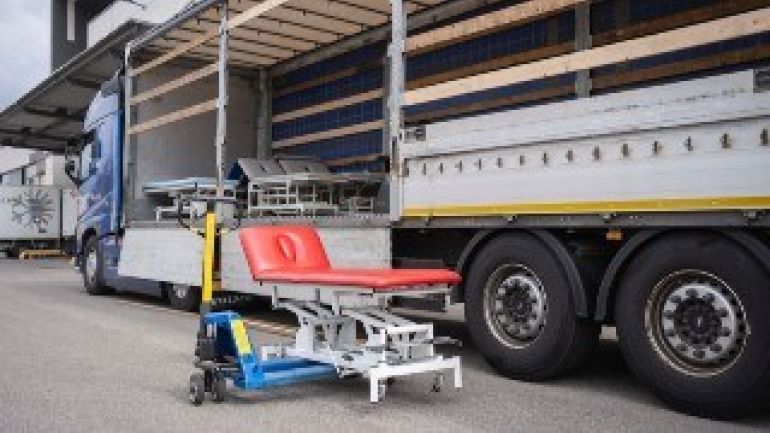 copyright: David Bohmann/MA 53 Verladung von Untersuchungsliegen auf einen LKW