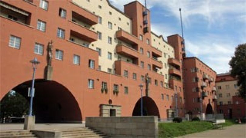 copyright: Günther Jahn Außenansicht des Karl-Marx-Hof