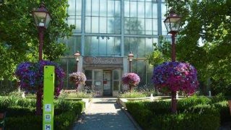 copyright: MA 42 Das Palmenhaus in den Blumengärten