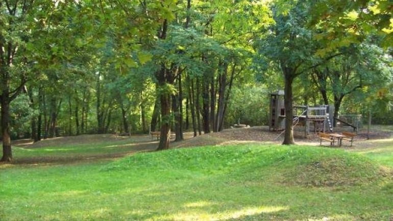 copyright: MA 42 Waldrand mit Spielplatz