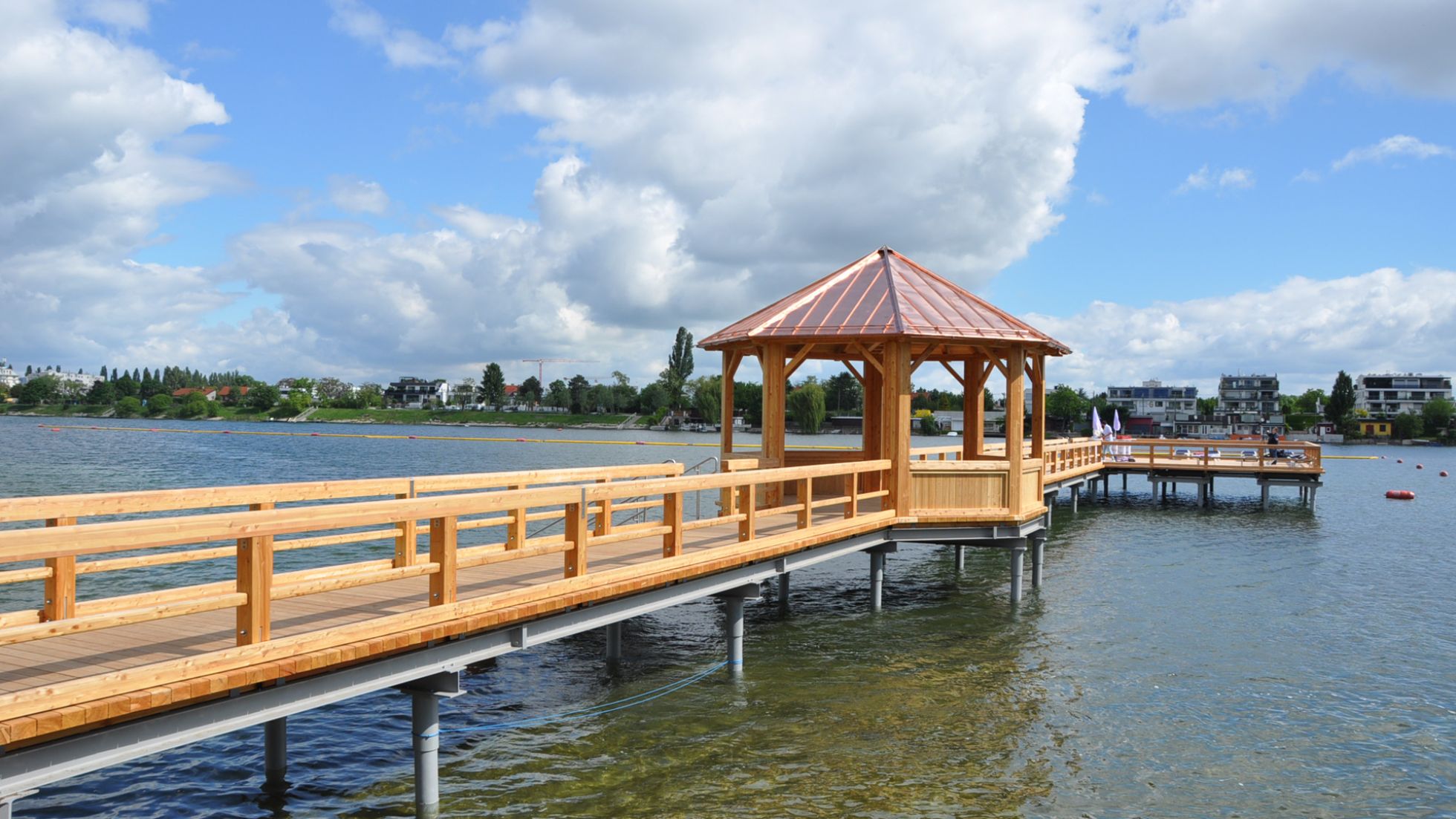 copyright: Wiener Bäder (MA 44) Strand und Steg