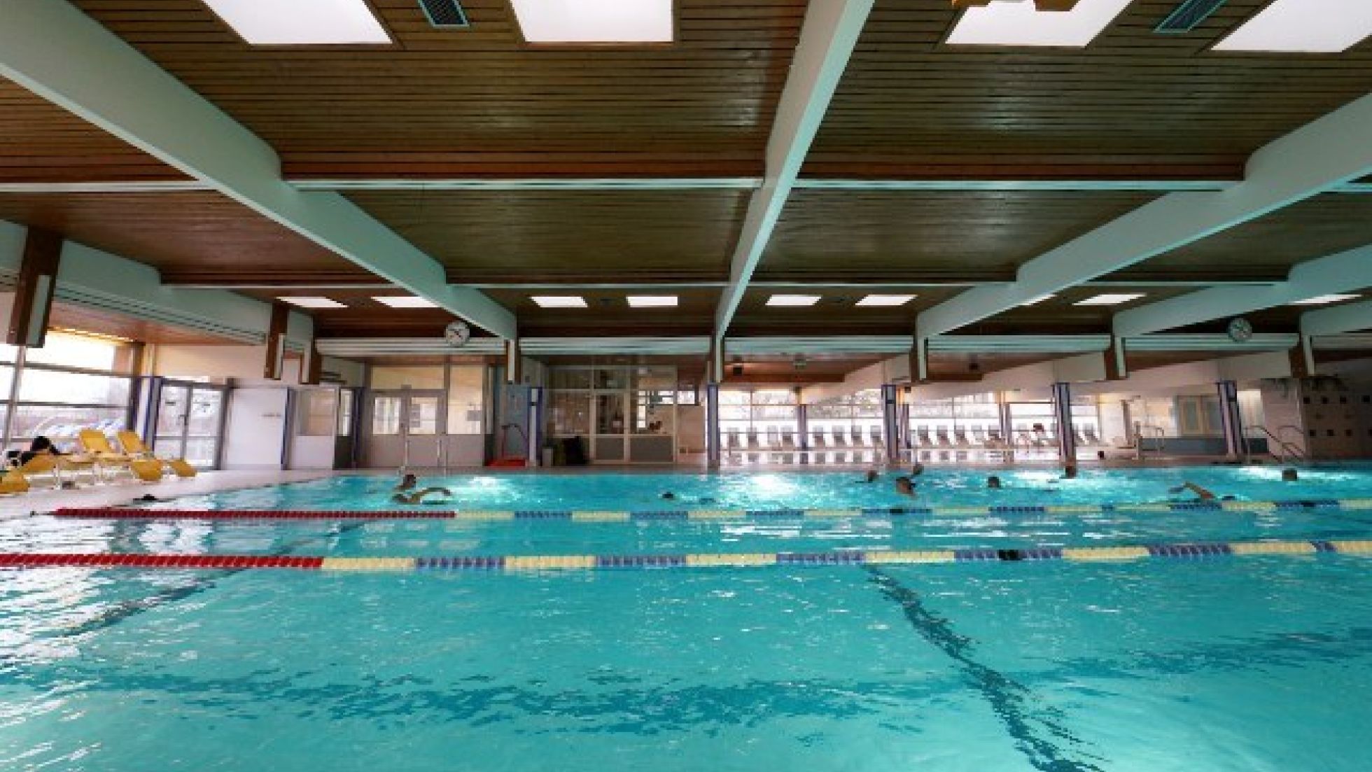 copyright: Stadt Wien/Horst Lassnig Längenschwimmbecken im Hallenbad Döbling
