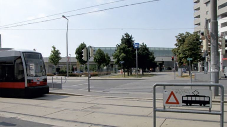 copyright: ©c.fuerthner/PID Kreuzungsbereich Hardeggasse - Langobardenstraße