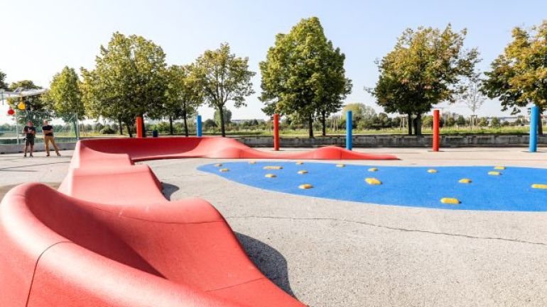 copyright: PID/Christian Fürthner Geschicklichkeitsparcour für Radfahrer