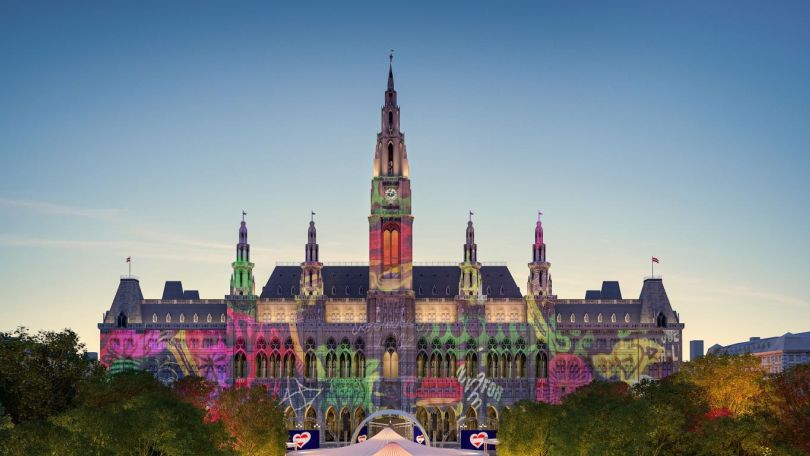 copyright: ZOOMVP.AT Visualisierung des "Eurovision Village" am Rathausplatz