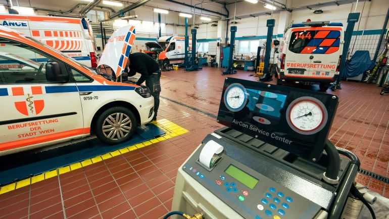 copyright: MA 70 Werkstatt der Berufsrettung Wien