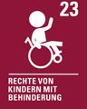 copyright: UNICEF Icon Kinderrechte Artikel 23