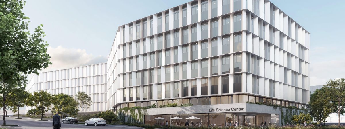 copyright: Wirtschaftsagentur Wien Rendering des Life Science Centers Wien