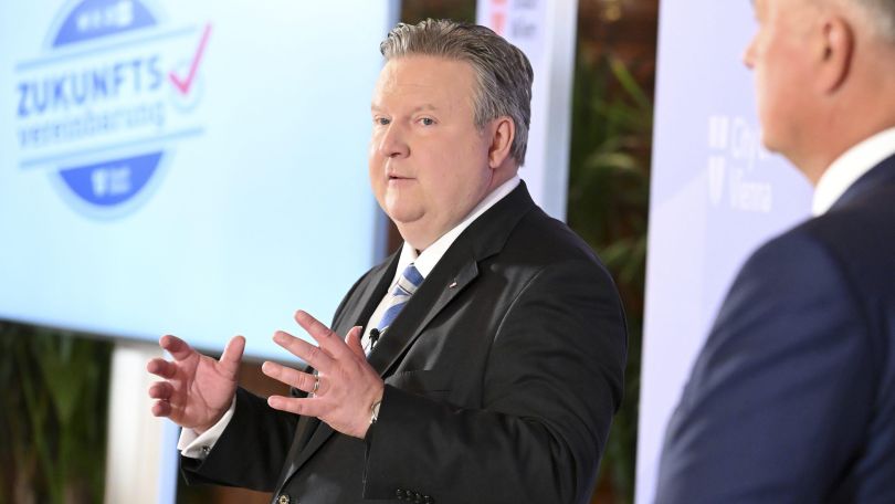 copyright: Stadt Wien/Christian Jobst Bürgermeister Michael Ludwig bei einer Rede