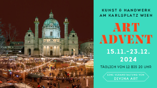 .Art Advent  Kunst und Handwerk am Karlsplatz 2024.