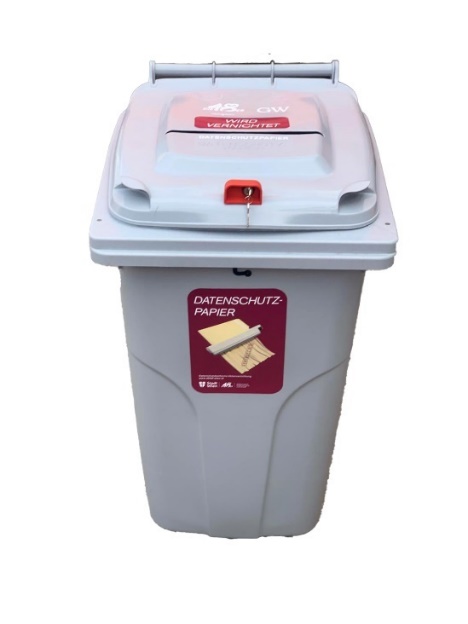 Ein Bild, des Datenschutzcontainers