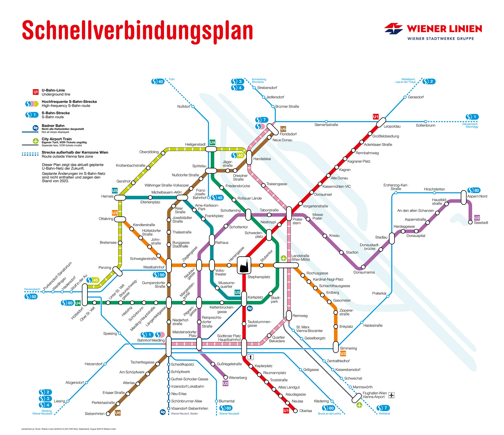Fahrplan U Bahn Wiener Linien
