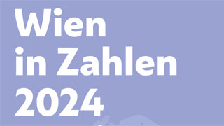 Cover mit Text "Wien in Zahlen 2024"