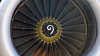 Flugzeugturbine