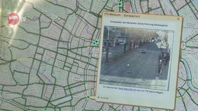 Neue wien.at-Webcams zeigen Verkehrslage