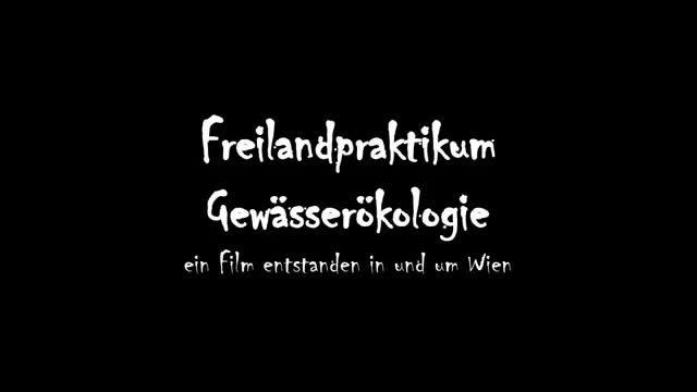 Freilandpraktikum Gewässerökologie